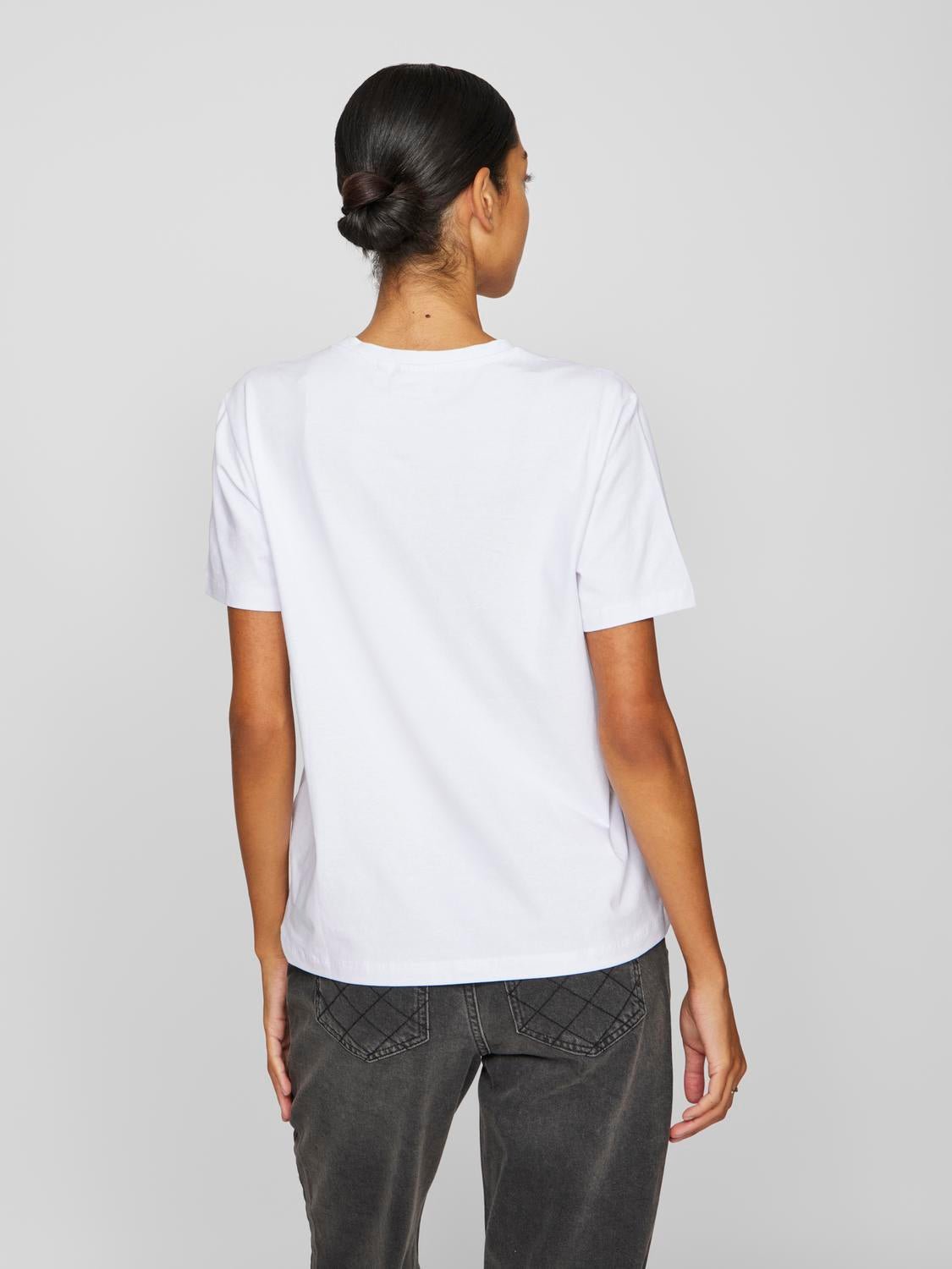 VINORA T-Shirt - Bright White - VERO MODA & VILA Bergvik